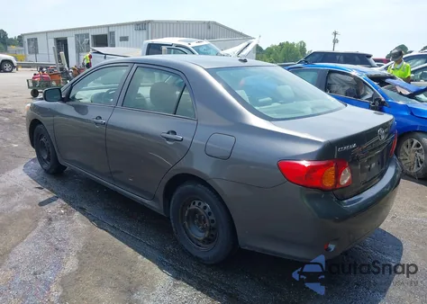 2009 Toyota Corolla Le z USA, uszkodzony, nr VIN JTDBL40EX9J024123